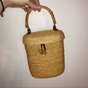 Boho Straw Purse
